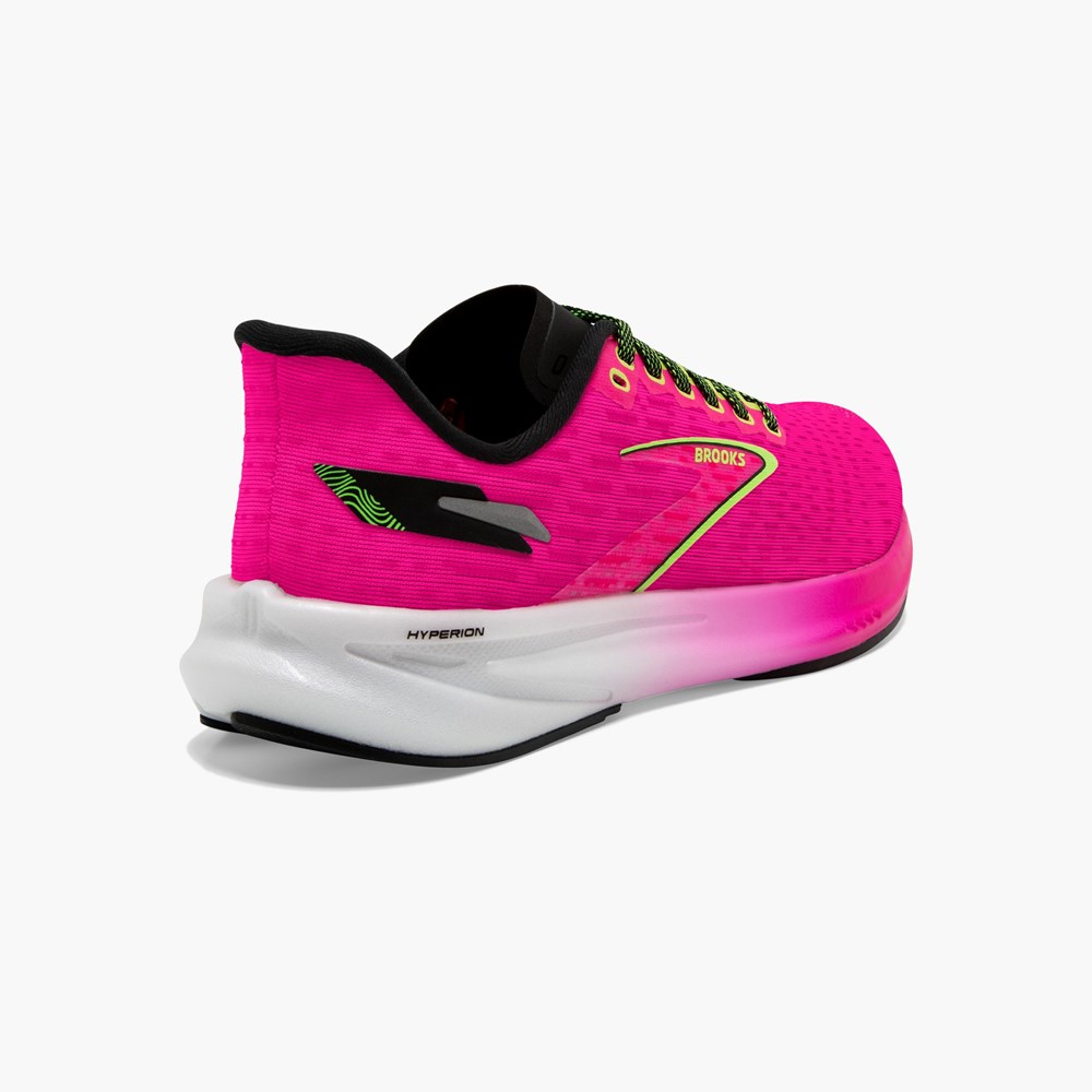 Chaussure d'Athlétisme Brooks Hyperion Speed Corail Noir Femme | GZA-2582460